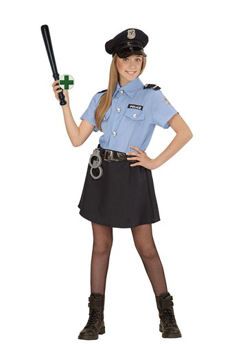 Costume poliziotto bambina