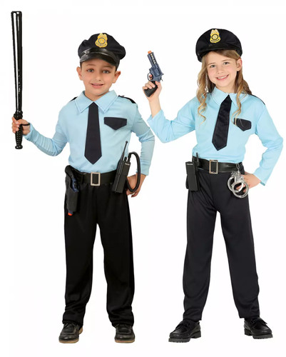 Costume poliziotto bambini - costume,