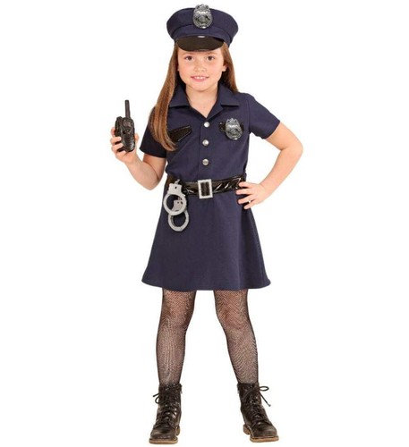 Costume carnevale poliziotta - costume,