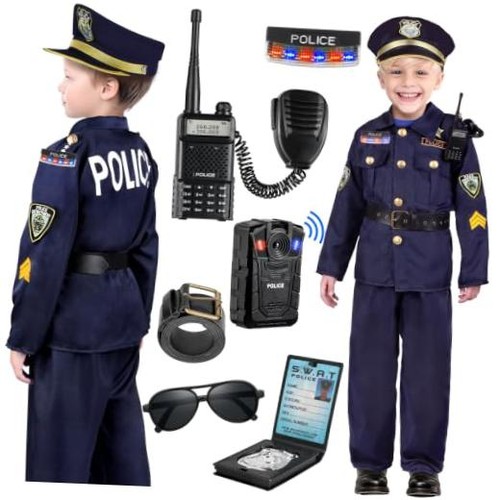 Costume polizia per bambini - costume,