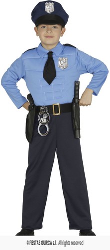Costume bambino polizia - costume,