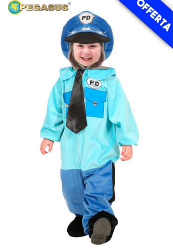 Costume carnevale poliziotto