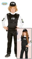 COSTUME FBI POLIZIOTTO