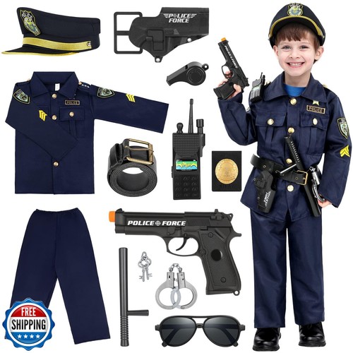 Luucio costume polizia per - costume,