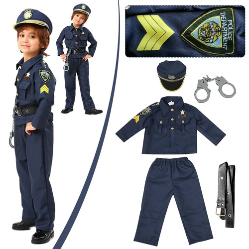 Costume polizia bambini - costume, per
