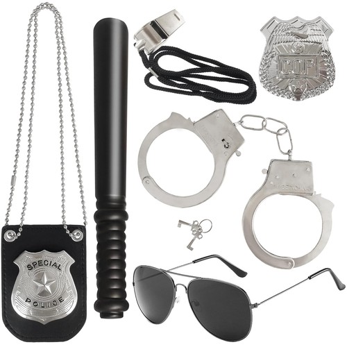 Set gioco polizia accessori - gioco, polizia: