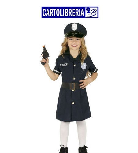 Costume polizia poliziotta fbi - poliziotta,